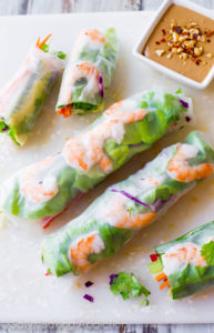 shrimp summer rolls (july 16)